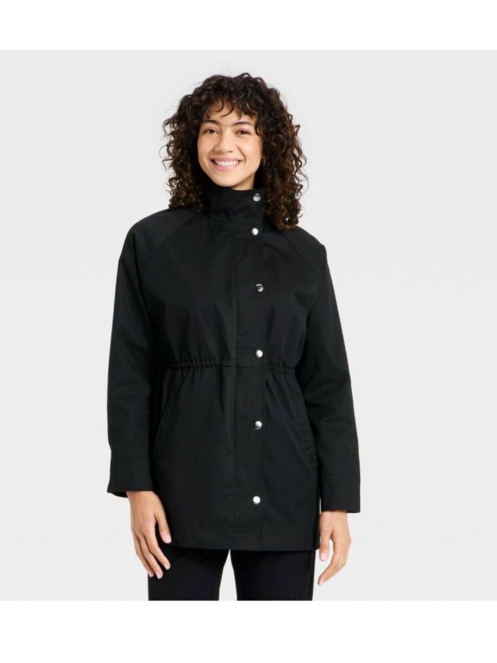 a new day Black Utility Anorak Jacket